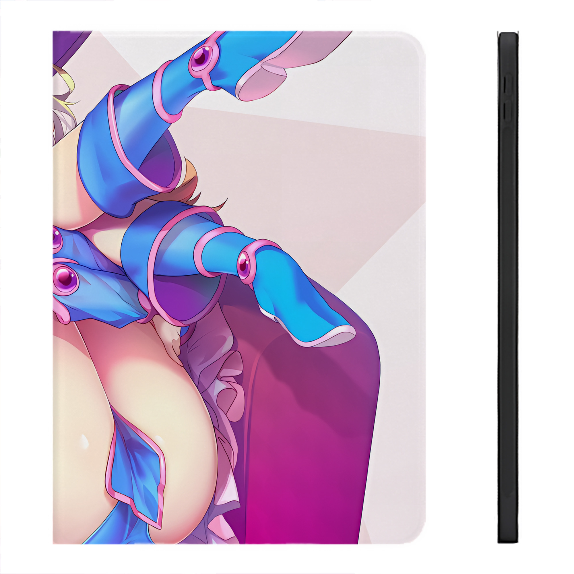 （画像用） 遊☆戯☆王 Yu-Gi-Oh! IPadケース ペンホルダー付き ブックスタイルデザイン
